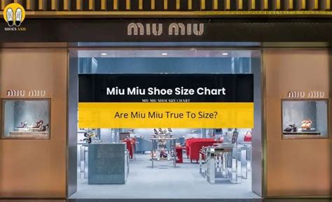 miu miu shoe size guide|miu miu boots.